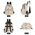 thumbnail image 4 of FORMRS Mini Backpack Purse for Women Travel Daypack Casual Shoulder Bag, Green Watercolor Seashells, 4 of 7