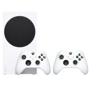 Restored Microsoft Xbox Series S 512GB All-Digital Console, White - 2 Xbox Wireless Controllers