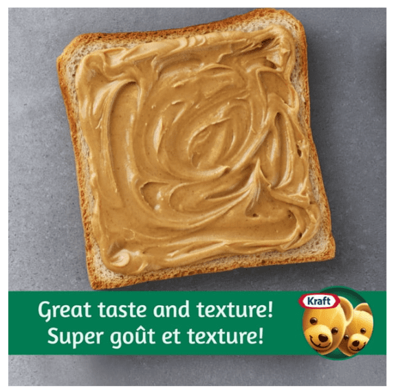 Kraft Smooth Peanut Butter, 2kg (4 Pack)