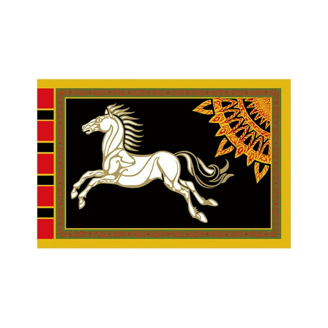 Tapestry con diseño de bandera de El Señor de los Anillos, 150 x 90 cm, 100% poliéster