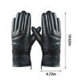 thumbnail image 3 of Driving Gloves Men,Heated Gloves Motorcycle Winter Moto Heated Gloves Warm Rechargeable Heating Thermal Gloves For Snowmobile, 3 of 9