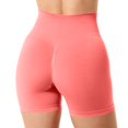thumbnail image 3 of Akiihool Swimsuit for Women 2024 High Waisted Bikini Bottoms Swimsuit Shorts Swim Bottoms Swimwear, Watermelon Red S, 3 of 4