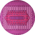 thumbnail image 1 of Ahgly Company Indoor Round Persian Pink Traditional Area Rugs, 6' Round, 1 of 4