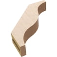 thumbnail image 6 of Ekena Millwork 3"W x 14"D x 14"H Funston Rough Cedar Woodgrain TimberThane Knee Brace, Primed, 6 of 6