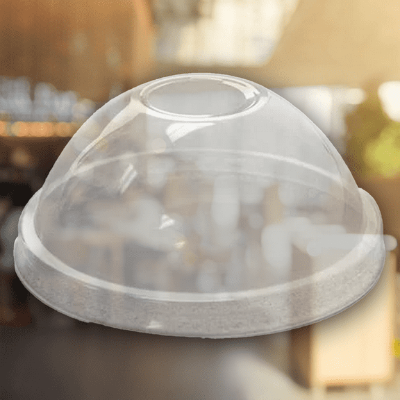 Dome Lid - Whipped Cream (95mm)