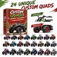 thumbnail image 2 of Quads Advent Calendar 2026, 2D Acrylic Christmas Countdown Blind Box with 24pc Surprise Ornaments, Holiday Hanging Decor for Christmas Tree Wreath Garland, Christmas Gift for Family Friends, 2 of 6