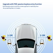 EASYGUARD EC002-p2 Smart Key RFID PKE Car Alarm System Auto Start & Engine Start Stop Button & NFC Entry Rolling Code