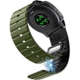 thumbnail image 1 of wonima11 Magnetic Silicone Band Compatible with Garmin Instinct 3/2/Solar/Tactical/Tide/Esports 45mm 50mm,26mm 22MM Quick Fit Release Rugged Instinct Bands for Men Women, 1 of 1