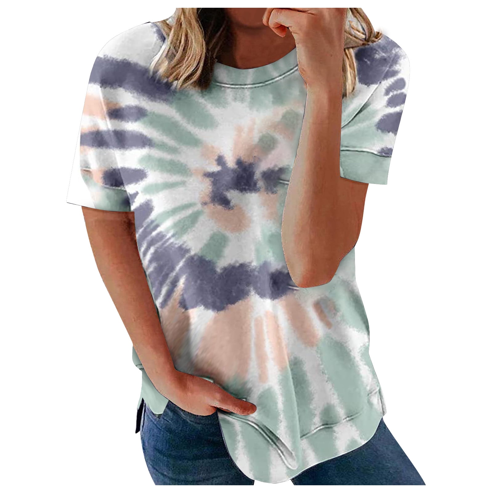 tie dye shirts for sale walmart