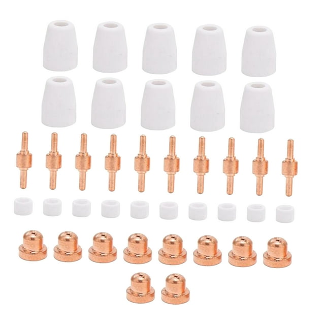 Air Cutter Consommables Électrodes Pointes Buse pour K50 K60 Torche de Coupe 40pcs