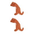 thumbnail image 2 of Juguete Molar Dinosaurio Artificial Reutilizable Methold Hueso Teddy Ejercicio Perro Naranja 2piezas, 2 of 6
