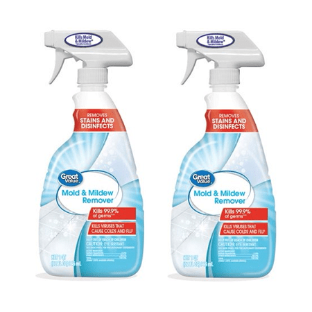 (2 Pack) Great Value Mold & Mildew Remover, 1 qt