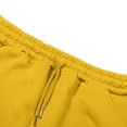 thumbnail image 6 of Dwelliawo Baggy Sweatpants for Men Open Bottom Straight Leg Gym Pant Athletic Fleece Lightweight Sweatpant with Pocket Fall Loose Pants Yellow 2XL, 6 of 9