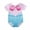 Purple, variant on Toddler Baby Girls Swimsuit, Short Sleeve Shell Print Princess Bathing Suit Summer Beach One-piece Swimwear