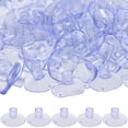 thumbnail image 1 of 100pcs Small Transparent Suction Cups for Flagpole Table Top Use, 1 of 9