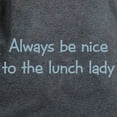 thumbnail image 3 of CafePress - Lunch Lady Women's Dark T Shirt - Women's Traditional Fit Dark T-Shirt, 3 of 4