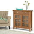 Brooklyn + Max Brunswick Solid Pine Wood Storage with Drawers