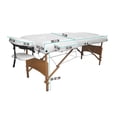 thumbnail image 4 of Cama de masaje Profesional Uso Rudo Plegable Altura Ajustable Gran Shopping Urban Desing  HM3513-1.2.3White, 4 of 5