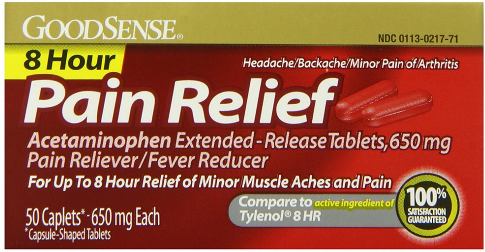 Good Sense Acetaminophen Pain Reliever/Fever Reducer ExtendedRelease