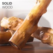 Sopapets 44H Cat Tree Tower Natural Wood With Scratching Posts&Real Branch Design, Heavy Duty Aesthetic Cat Tower for Large Cats, Gray