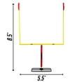 thumbnail image 2 of Franklin Sports All-Weather Steel Football Goal Post, Multicolor, 8.5’ x 5.5’, 2 of 9
