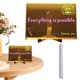 thumbnail image 5 of Night Light Up Mensaje LED Tablero Borde Seco Acrílico Borrado, 5 of 9