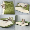 thumbnail image 4 of relayinert Cozy And Safe Winter Warm Sleeping Bag Extra Filling Wear-resistant No Loose Thread Dogs Bag Bed peacock blue, 4 of 6
