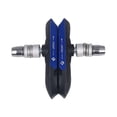 thumbnail image 1 of Soidarity 1 par de pastillas de freno de goma para bicicleta, portátiles, 73mm, zapatos de freno profesionales en forma de V, piezas de repuesto para Ciclismo Azul Soidarity OD021871-03, 1 of 6
