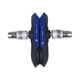 thumbnail image 1 of Soidarity 1 par de pastillas de freno de bicicleta en forma de V zapatas de freno piezas de repuesto componentes Ciclismo Azul Soidarity OD021871-03, 1 of 6