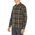 thumbnail image 4 of Eddie Bauer Men's Long Sleeve Flannel Button Down Shirt (Rosin Loden Plaid, L), 4 of 4