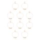 thumbnail image 2 of Sonducket Tobillera con cuentas en forma de estrella, regalos del día de San Valentín, de tobillo para mujer, oro Type1 NO1 Sonducket CBP252818, 2 of 5