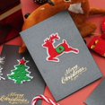 thumbnail image 3 of Tarjeta de felicitación navideña Vintage con sobre hecho a mano, tarjetas de agradecimiento de bendición, suministros de fiesta de Acción de Gracias de Navidad, regalo de Año Nuevo, 3 of 4