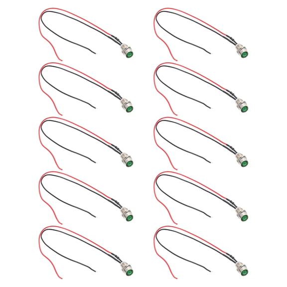 HAMPPLIES 10- Copper Equipment Indicator Lights for Oil Extraction and Industrial Use