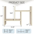 thumbnail image 6 of TY Arts & Culture Desktop Organizer Office Storage Rack Adjustable Wood Display Shelf, 6 of 9