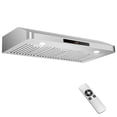 thumbnail image 1 of Costway 36" Under Cabinet Range Hood with 4 Fan Speed Adjustable LED Lights Time Setting Silver, 1 of 10