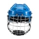 thumbnail image 2 of Casco de hockey, casco de rugby, protector de cabeza acolchado suave con rejilla para interiores De 52 cm a 58 cm, 2 of 9
