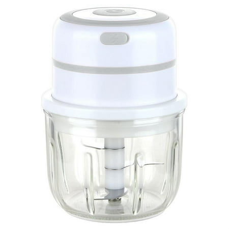 

Wrea Electric Garlic Masher Mini Crusher Chopper Firm Durable USB Charging Food Processor for Garlic Pumpkin Minced Meat