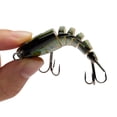 thumbnail image 4 of Bassdash SwimPanfish 2.5”/0.34oz Hard Bluegill Swimbaits Multi Jointed Topwater Trout Bass Fishing Crank Lure for Freshwater and Saltwater, 4 of 6