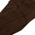 thumbnail image 5 of nerohusy Leggings Women Tummy Control Workout Capri Leggings with Pockets High Waisted Crop Gym Yoga Pants Buttery Soft Brown,S, 5 of 9