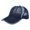 A-Navy447, variant on Unisex Baseball Cap Mesh Color Block All Seasons Cap Curved Brim Adjustable Running Hiking Headwear