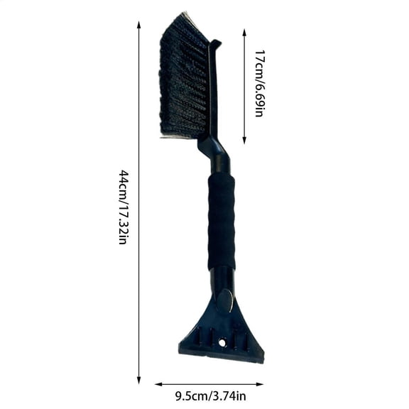 2-in-1 Car Snow Brush and Ice Scraper Ergonomic Foam Grip For Car SUV