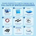 thumbnail image 7 of Swimline Hydrotools Silver King Winter Pool Cover for 20 x 40 Ft Inground Rectangle Pools, 7 of 7