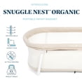 thumbnail image 2 of Moisés portátil Baby Delight Snuggle Nest, orgánico color avena, 2 of 6