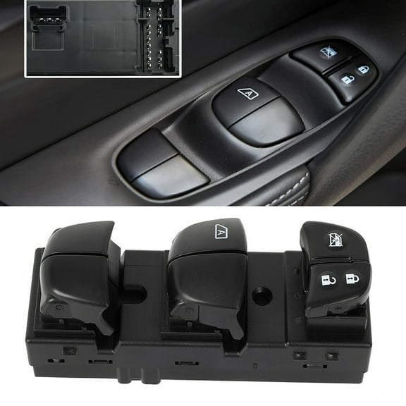 Front Left Driver Side Power Window Switch For Nissan Juke 2010-2017 25401-1KA0B