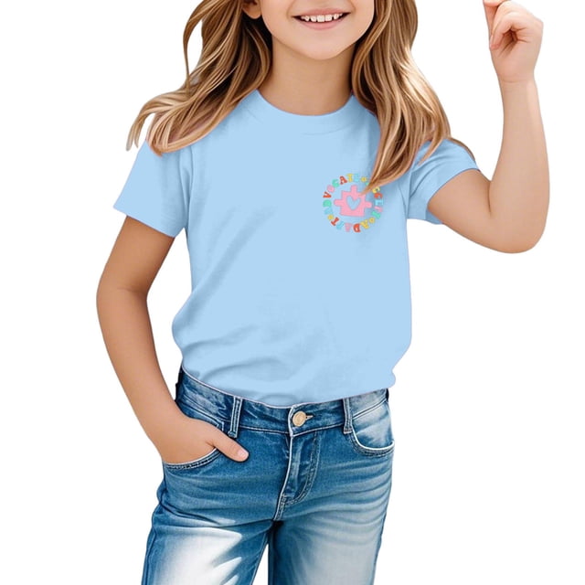 Chemise Garçon Col Rond Chemise Habillée Garçon Manches Courtes T-Shirts d'Été Garçon Shorts de Soccer Garçon 7-8 Ans