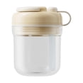 thumbnail image 2 of 2 in 1 Ice Cube Bottle, Portable Silicone Icecube Cup with Straw, Touch Free Icecube Maker Trays, Press to Release Ice Tray for Home Outdoor Picnics Drinks Coffee Ice Making, Cocktail, Whiskey(A), 2 of 9