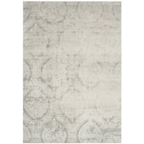 SAFAVIEH Princeton Collection PRN715G Grey / Beige Rug