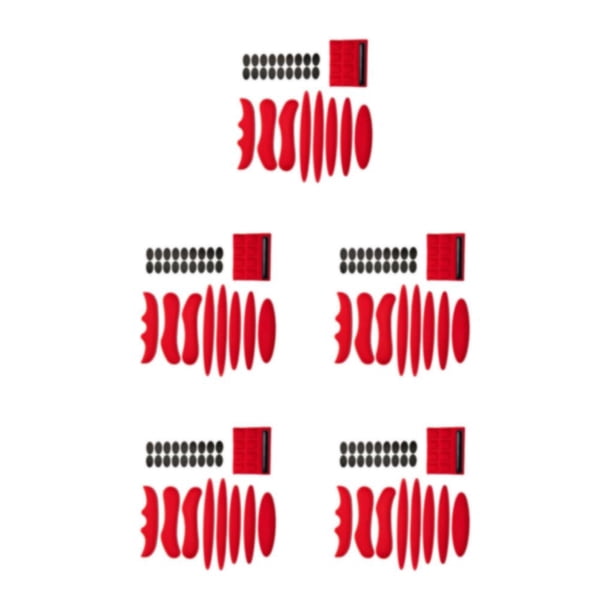 Accesorios para casco de motocicleta Greeniant almohadilla para casco transpirable cómodo rojo Type2 NO2