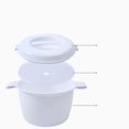 thumbnail image 2 of Olla arrocera de plástico para horno microondas, fiambrera multifunción para conservación del calor, cuchara grande de arroz blanco) Sailing Electrónica, 2 of 5