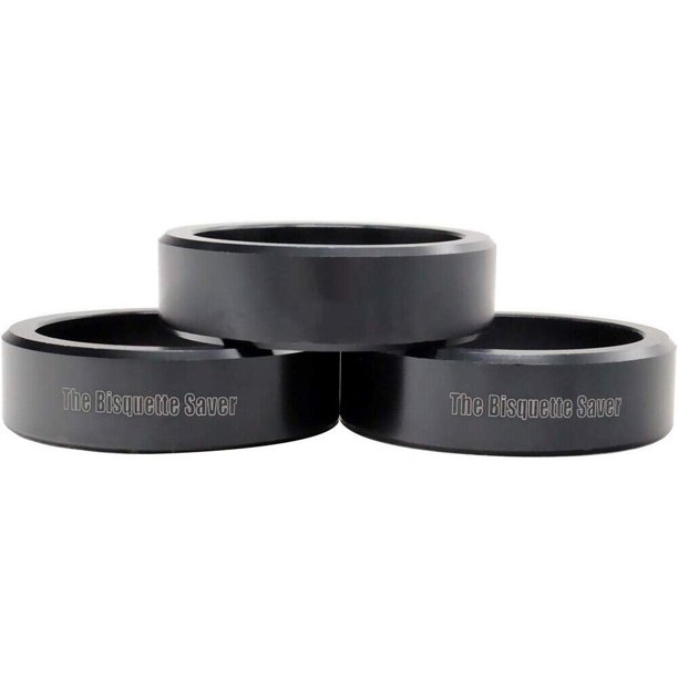 Fundyliue 3Pcs Bisquette Saver Aluminum Wood Spacer Pucks BBQ For Any